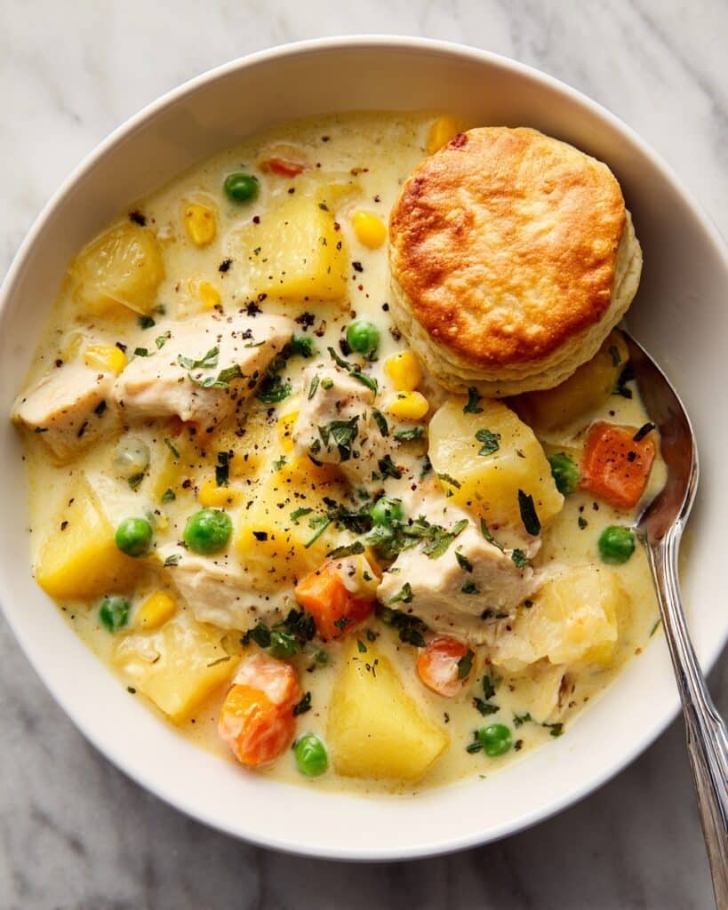Chicken Pot Pie Soup Recipe