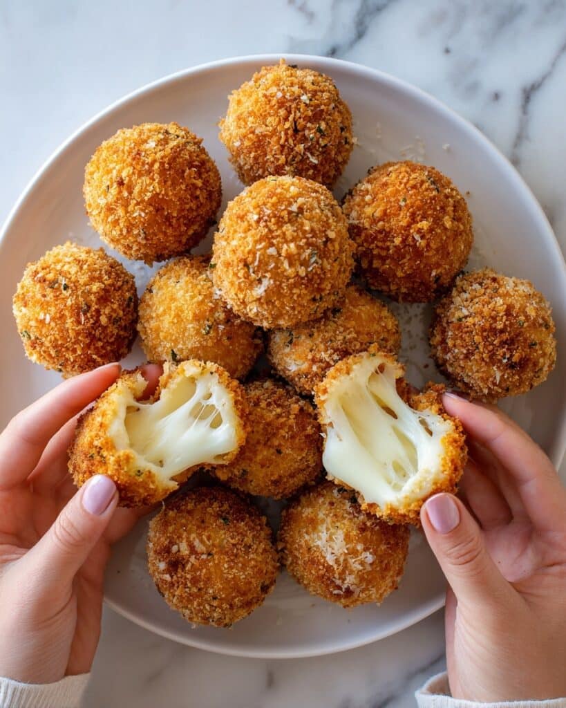 Crispy Fried Cheese Balls Recipe