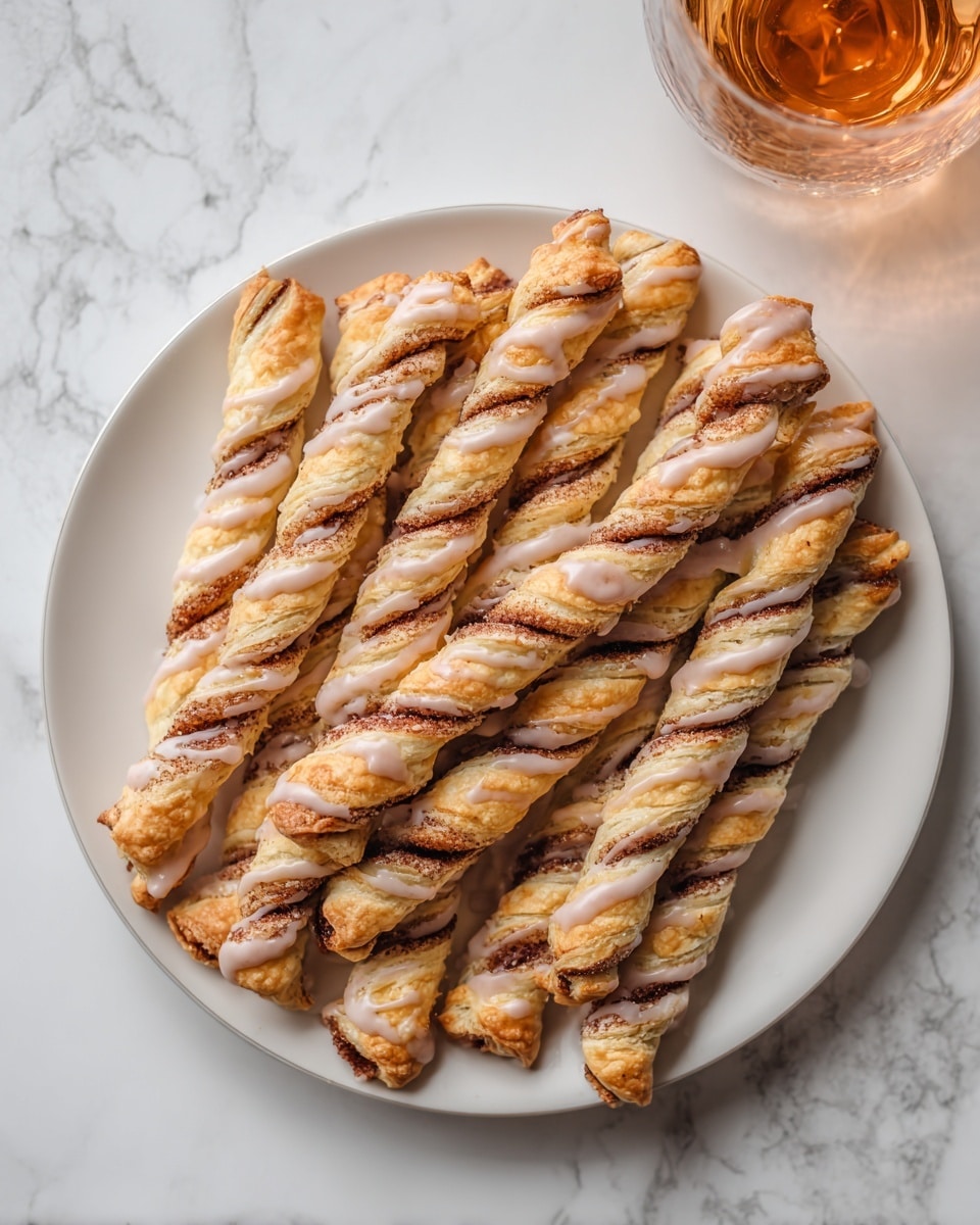 Warm Cinnamon Crescent Twists Recipe - Recipe Image