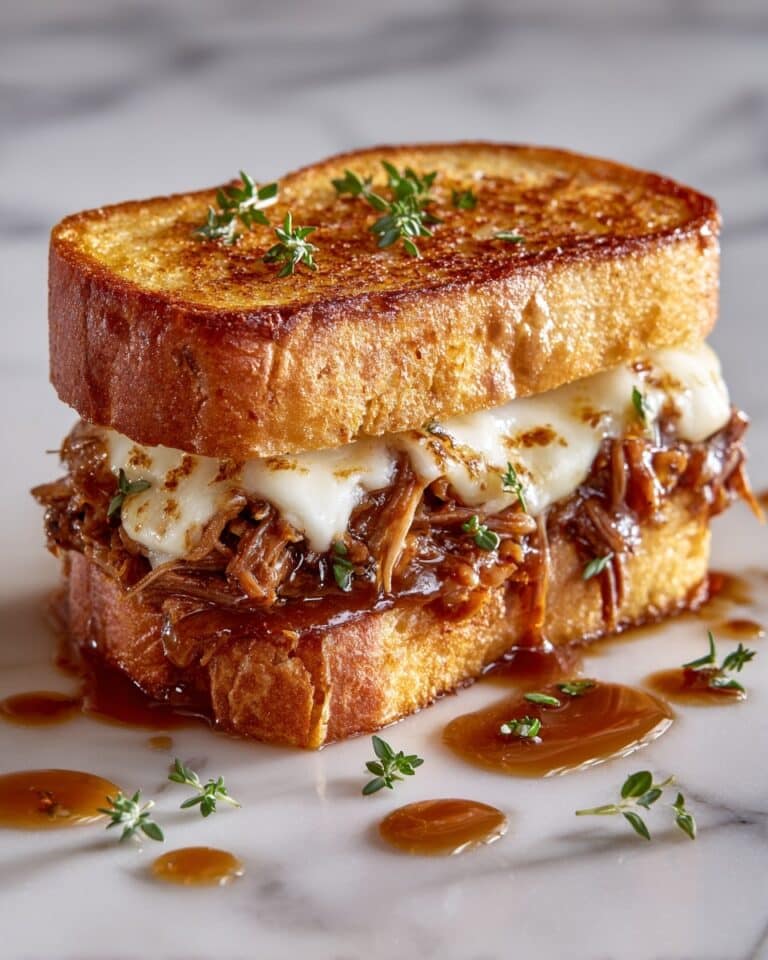 BBQ Chicken Grilled Cheese Recipe