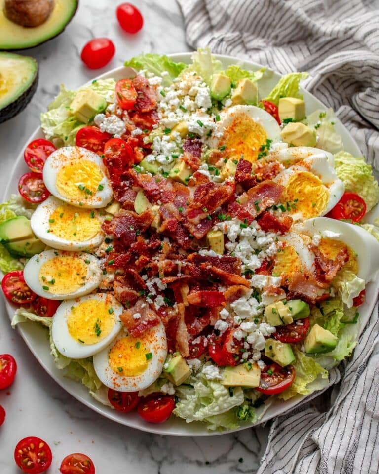 Keto Cobb Egg Salad Recipe