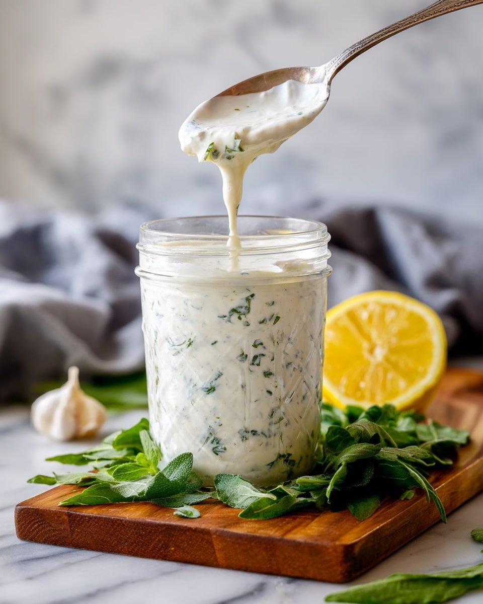 Best Homemade Ranch Dressing Recipe - Recipe Image
