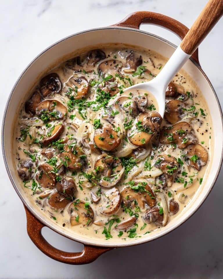 Creamy Mushroom Gravy Recipe