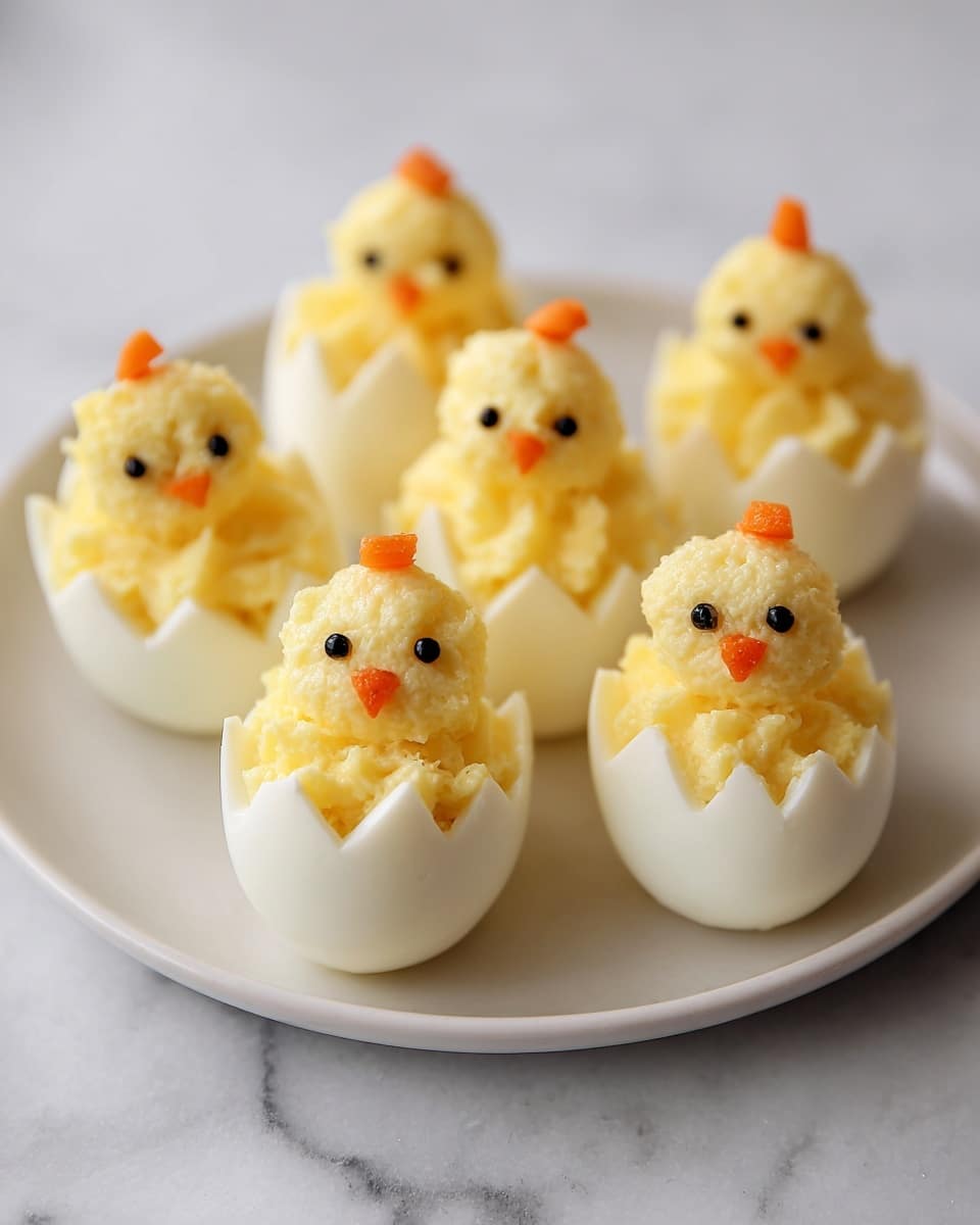 Deviled Egg Chicks Recipe - Recipe Image