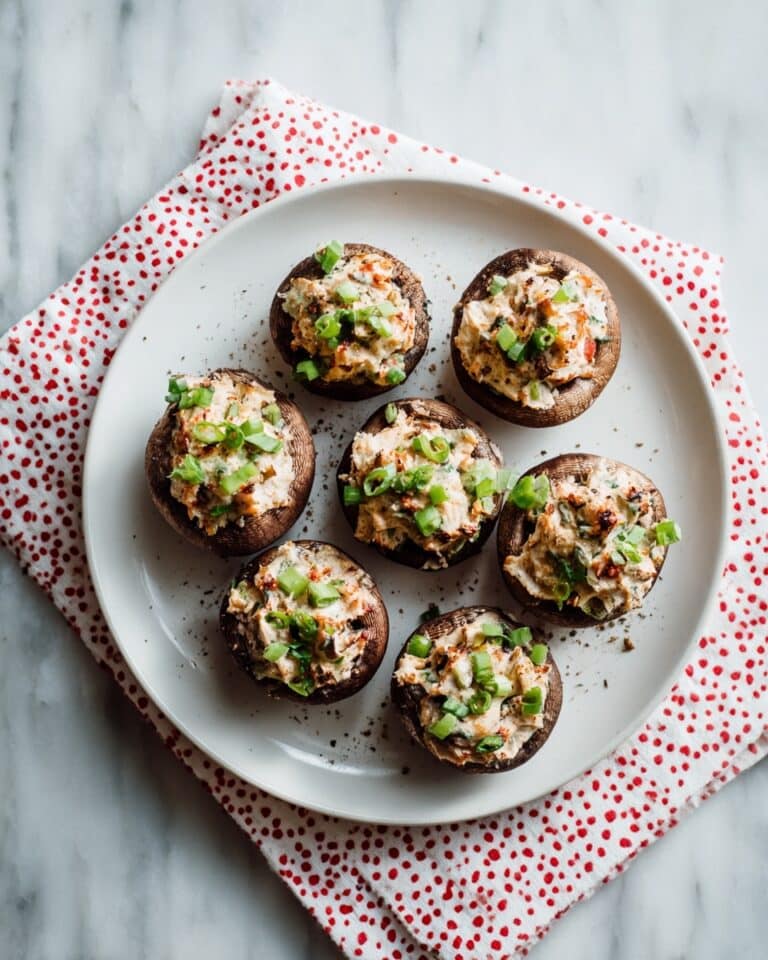Crab Stuffed Mushrooms Recipe
