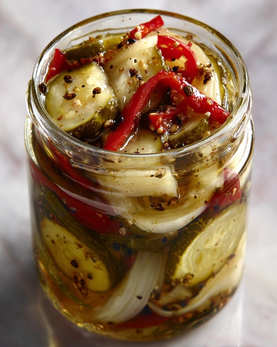 Pickled Pepper and Onion Relish Recipe - Recipe Image