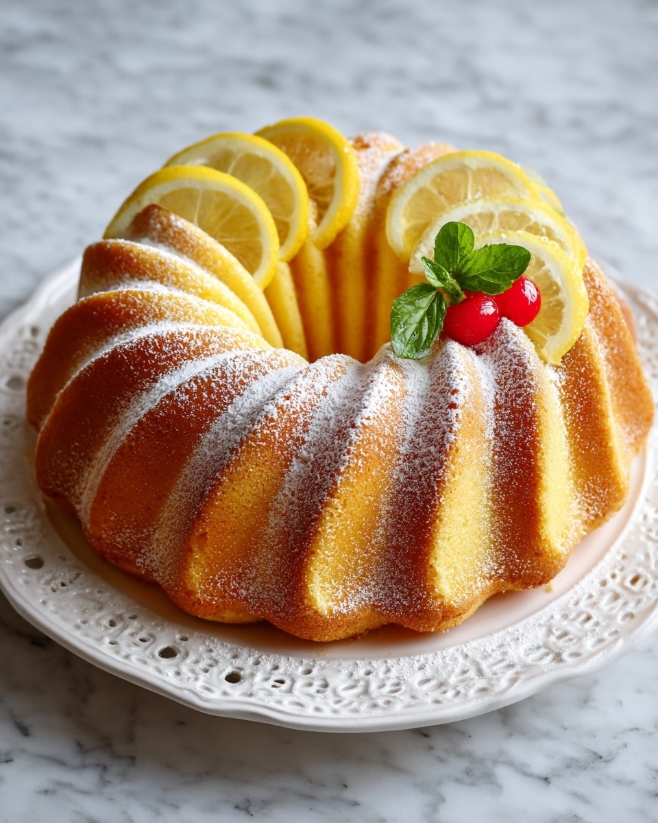 Extreme Lemon Bundt Cake Recipe - Recipe Image