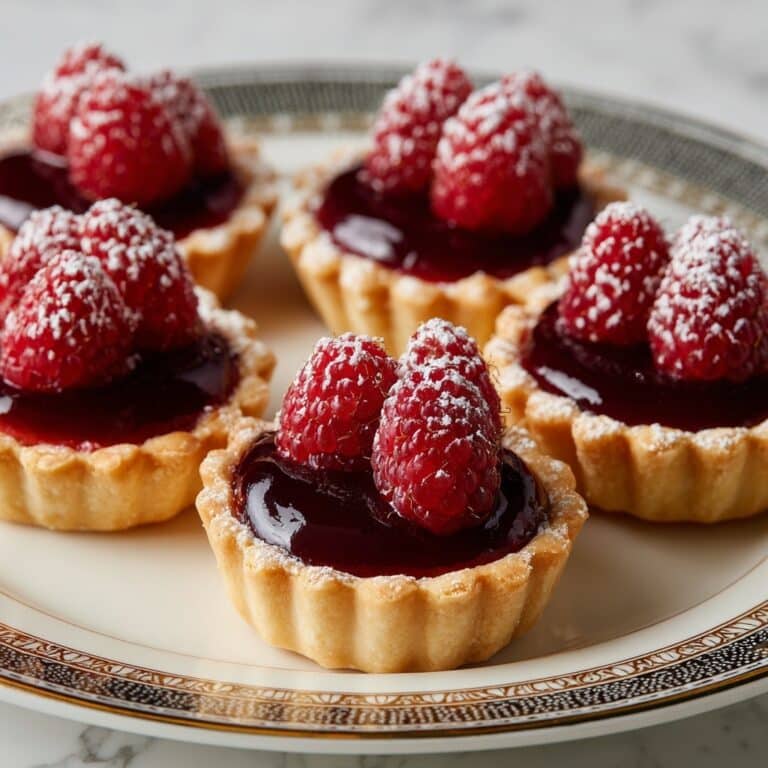 Mini Raspberry Almond Tarts Recipe