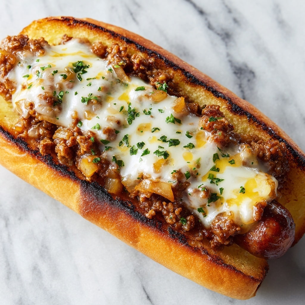 Chili Cheese Dogs Recipe - Recipe Image