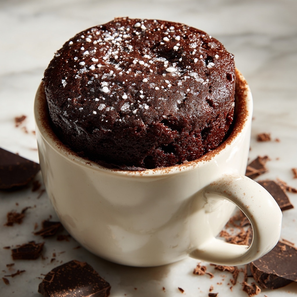 Flourless Chocolate Mug Brownie Recipe - Recipe Image