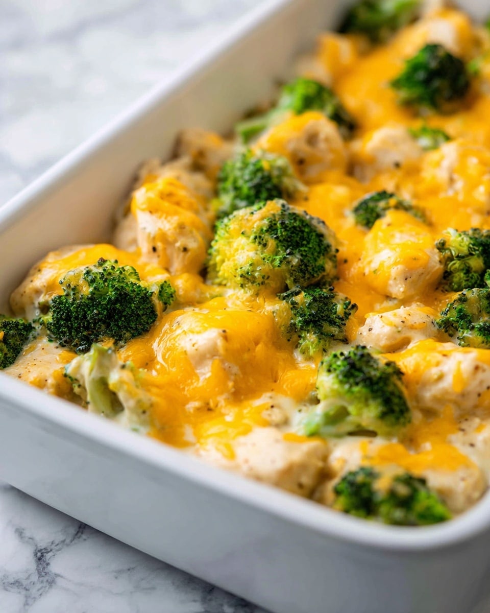 Broccoli Rice Cheese and Chicken Casserole Recipe - Recipe Image
