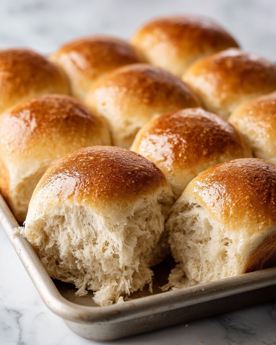 Soft and Buttery Homemade Rolls Recipe - Recipe Image
