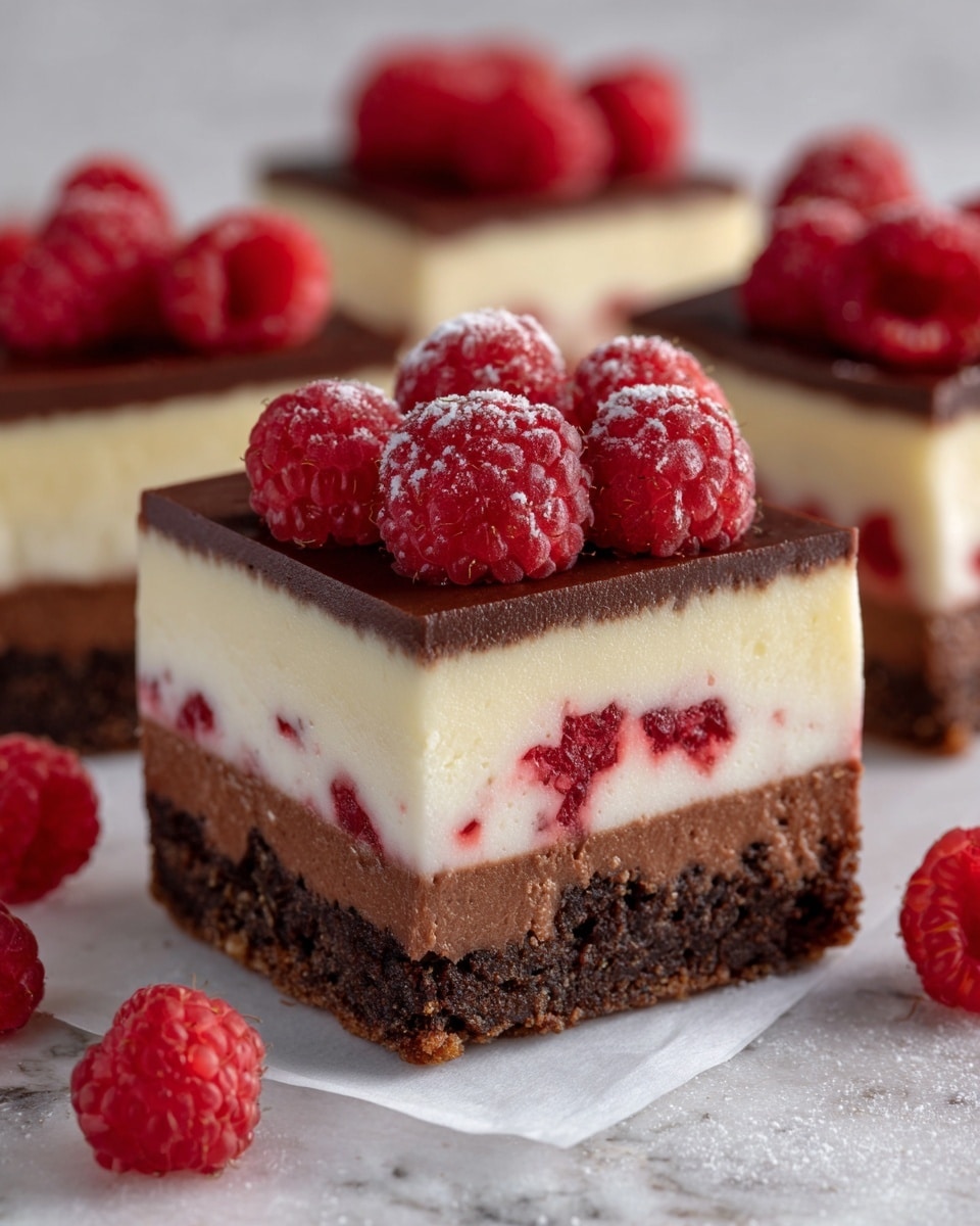 Raspberry Cheesecake Bars Recipe - Recipe Image