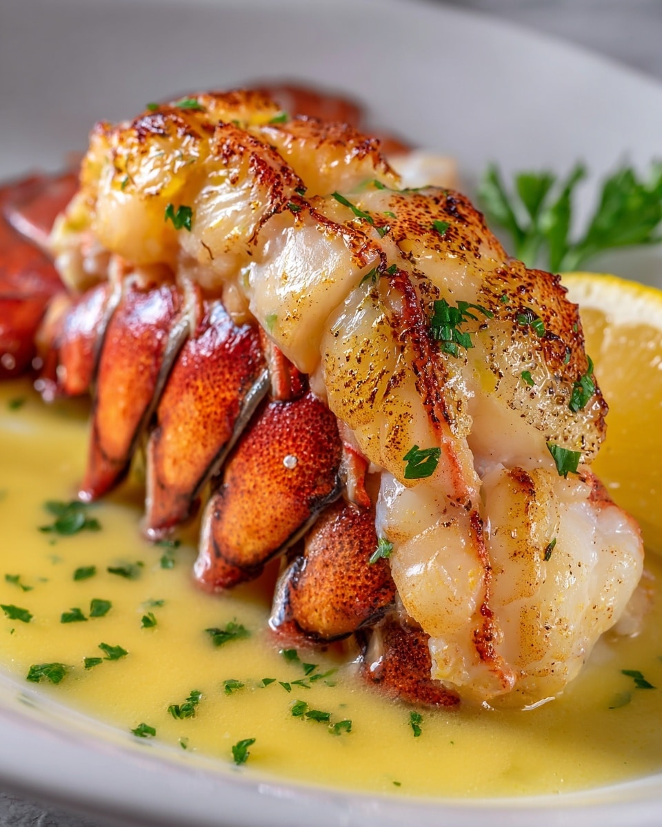 Butter Poached Lobster Tails Recipe - Recipe Image