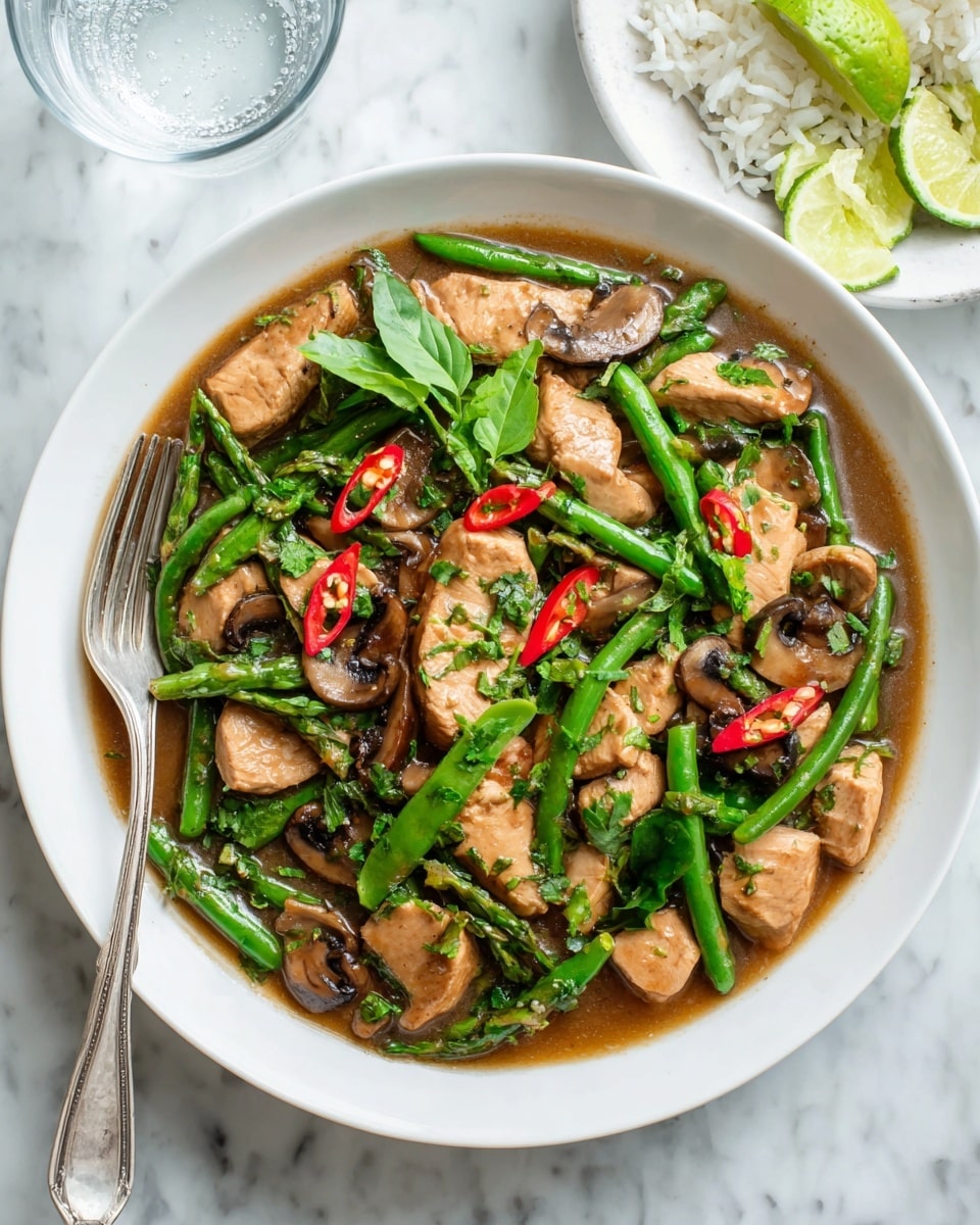 Quick Thai Chicken Stir Fry Recipe - Recipe Image