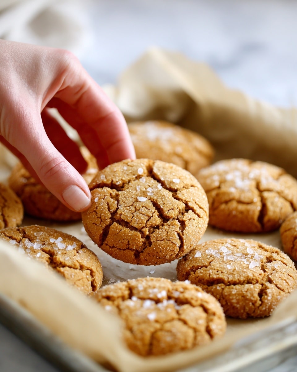 Vegan Peanut Butter Sugar Cookies Recipe - Recipe Image