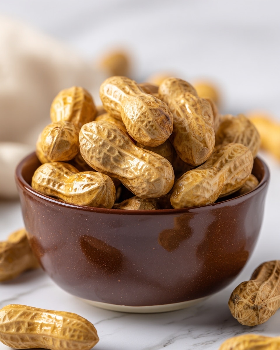 Dill Pickle Boiled Peanuts Recipe - Recipe Image