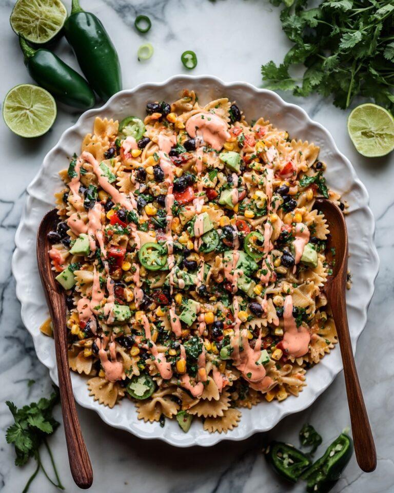 Mexican Street Corn Pasta Salad Recipe