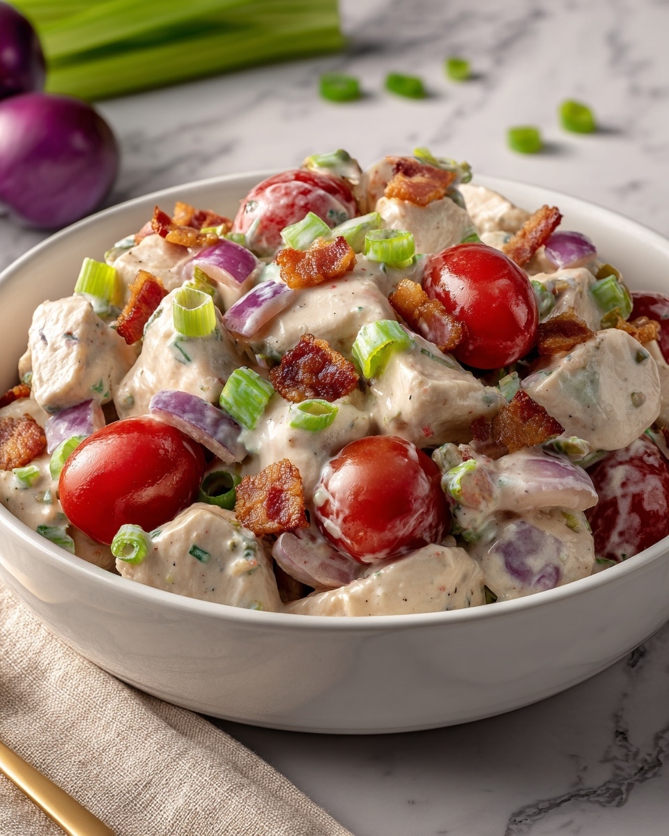 BLT Chicken Salad Recipe - Recipe Image