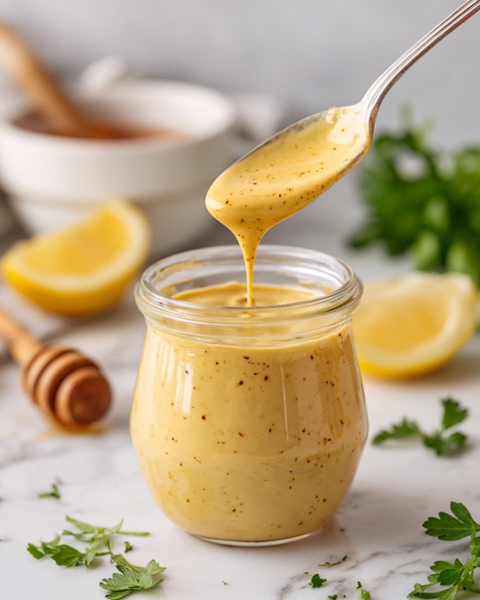 Homemade Honey Mustard Sauce Recipe - Recipe Image