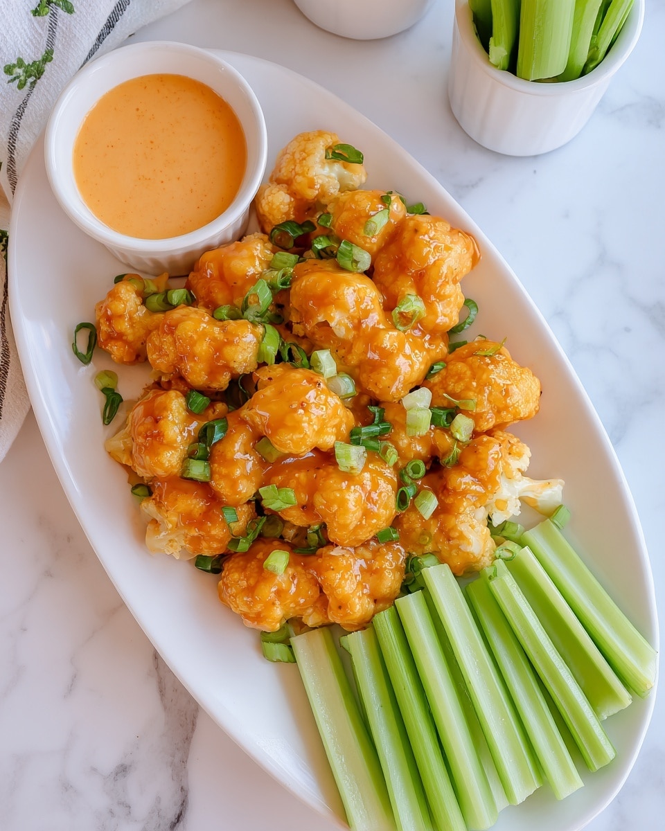 Air Fryer Buffalo Cauliflower Recipe - Recipe Image