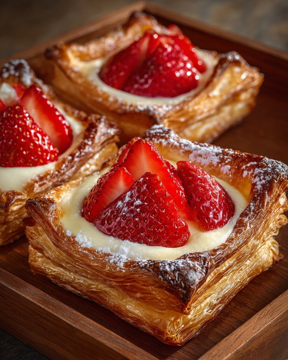 Strawberry Danish Recipe - Recipe Image