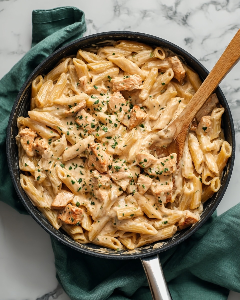 Creamy Ranch Chicken Noodles Recipe - Recipe Image