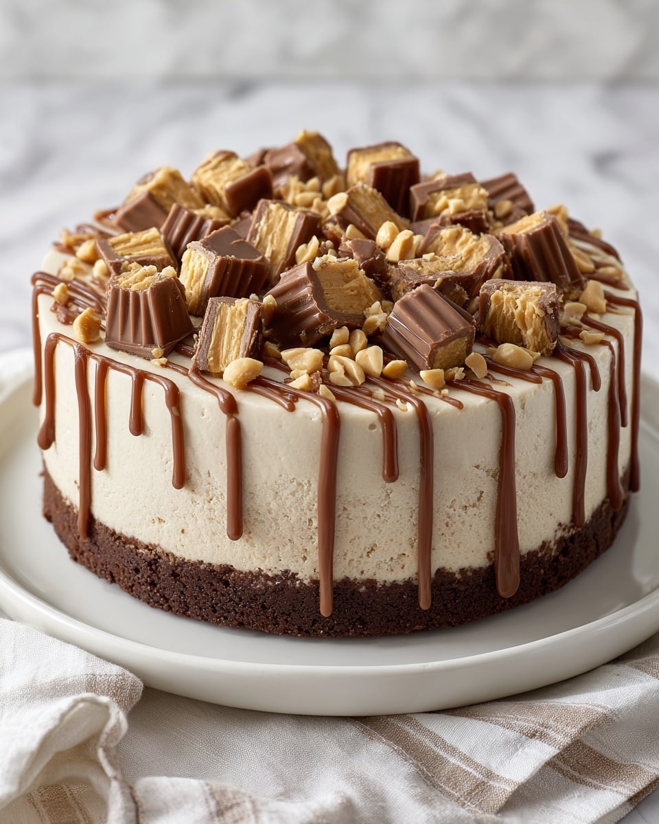 Peanut Butter Brownie Pizza Recipe - Recipe Image