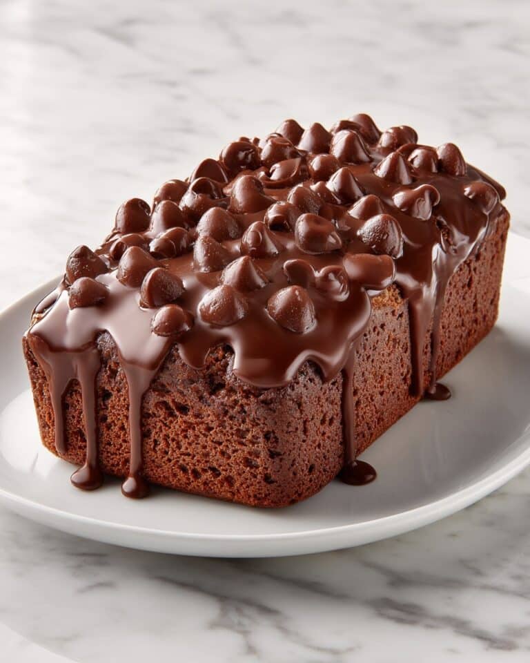 Hot Fudge Brownie Bread Recipe