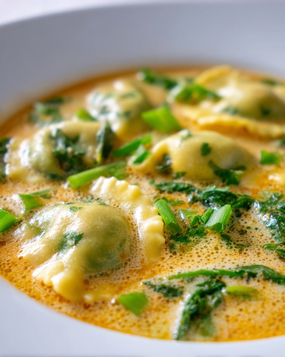 Thai Red Curry Dumpling Soup Recipe - Recipe Image