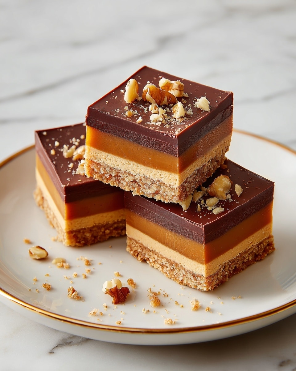 Easy Turtle Bars Recipe - Recipe Image