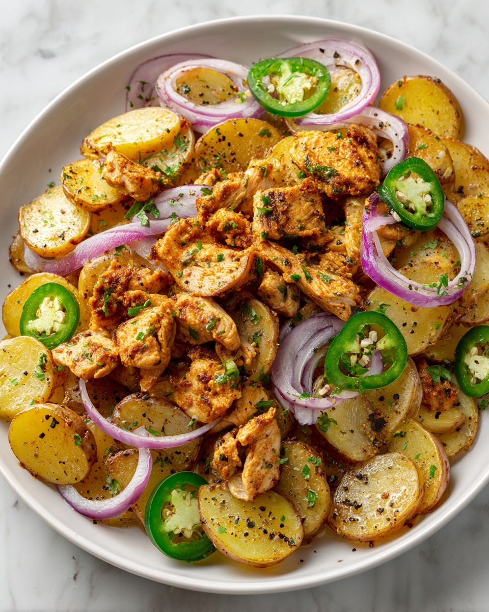 Chaat Masala Potatoes with Yoghurt Recipe - Recipe Image