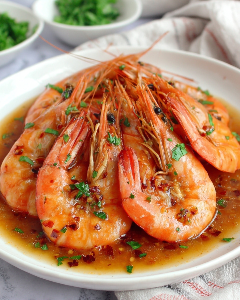 Garlic Butter Tiger Shrimp Recipe - Recipe Image