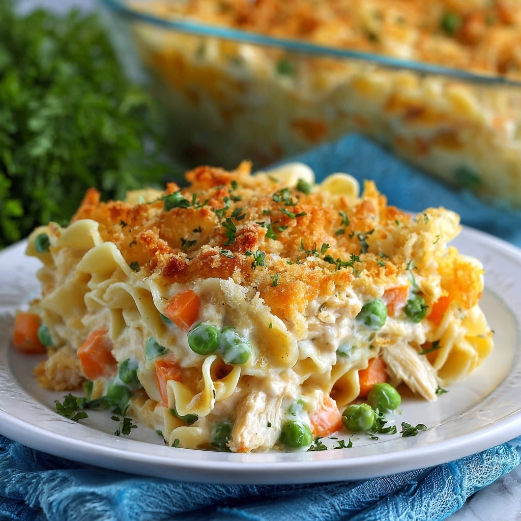 Chicken Noodle Casserole Recipe - Recipe Image