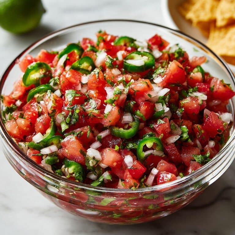 Easy Pico de Gallo Salsa Recipe