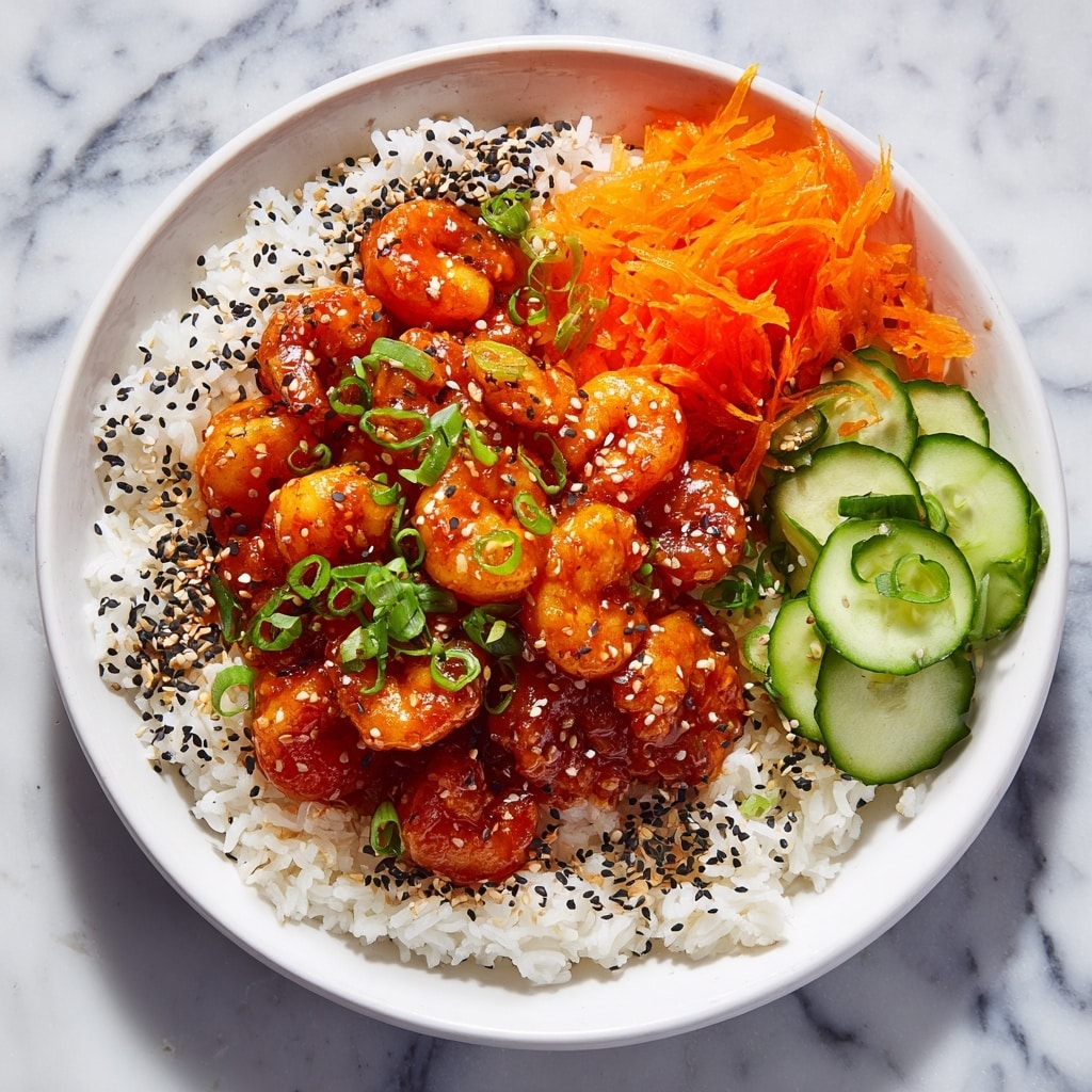 Shrimp Poke Bowl (Healthy & Easy!) Recipe - Recipe Image