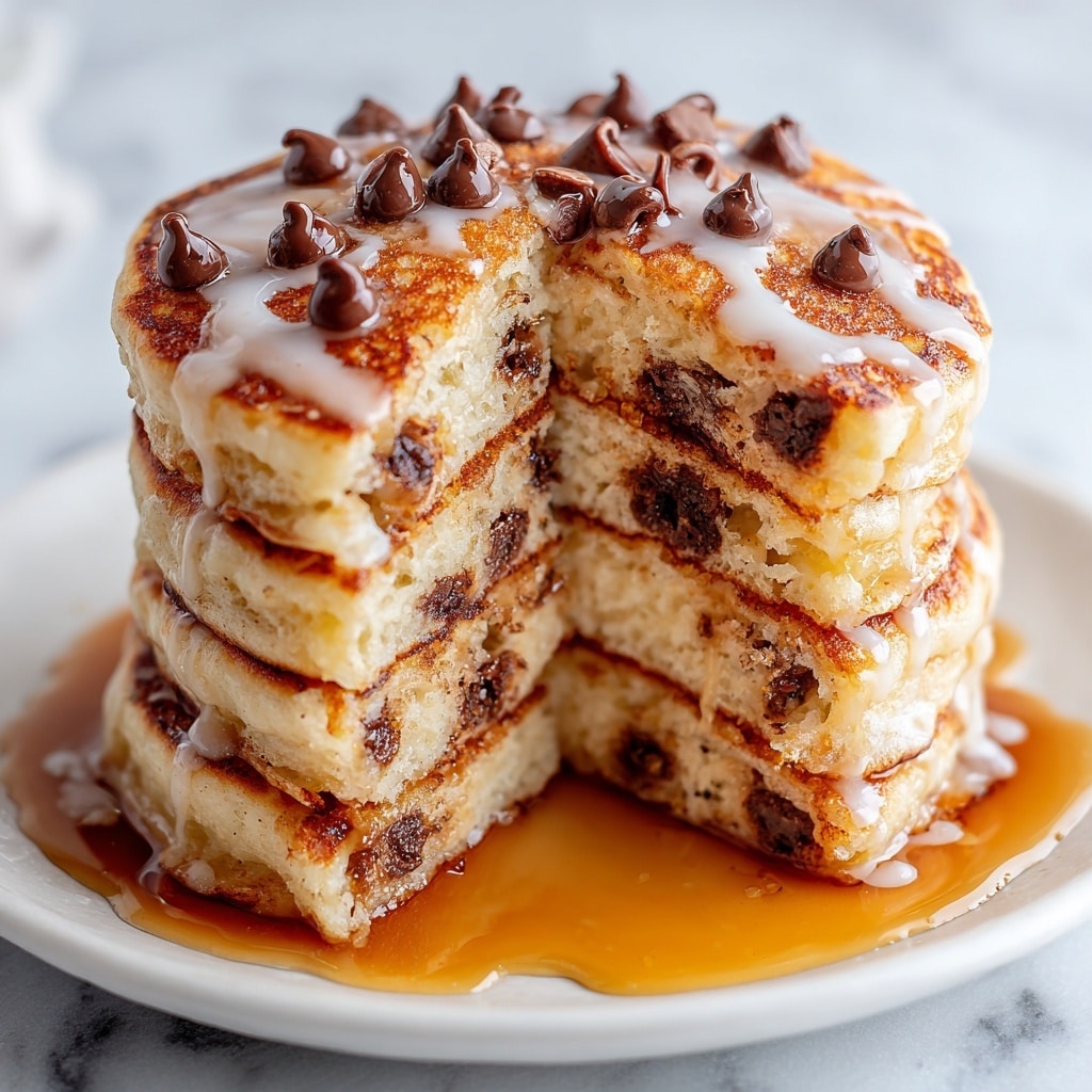 Cinnamon Roll Pancakes Recipe - Recipe Image