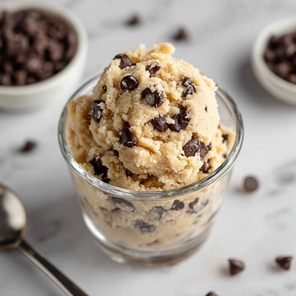 Edible Cookie Dough (only 5min & Eggless!) Recipe - Recipe Image