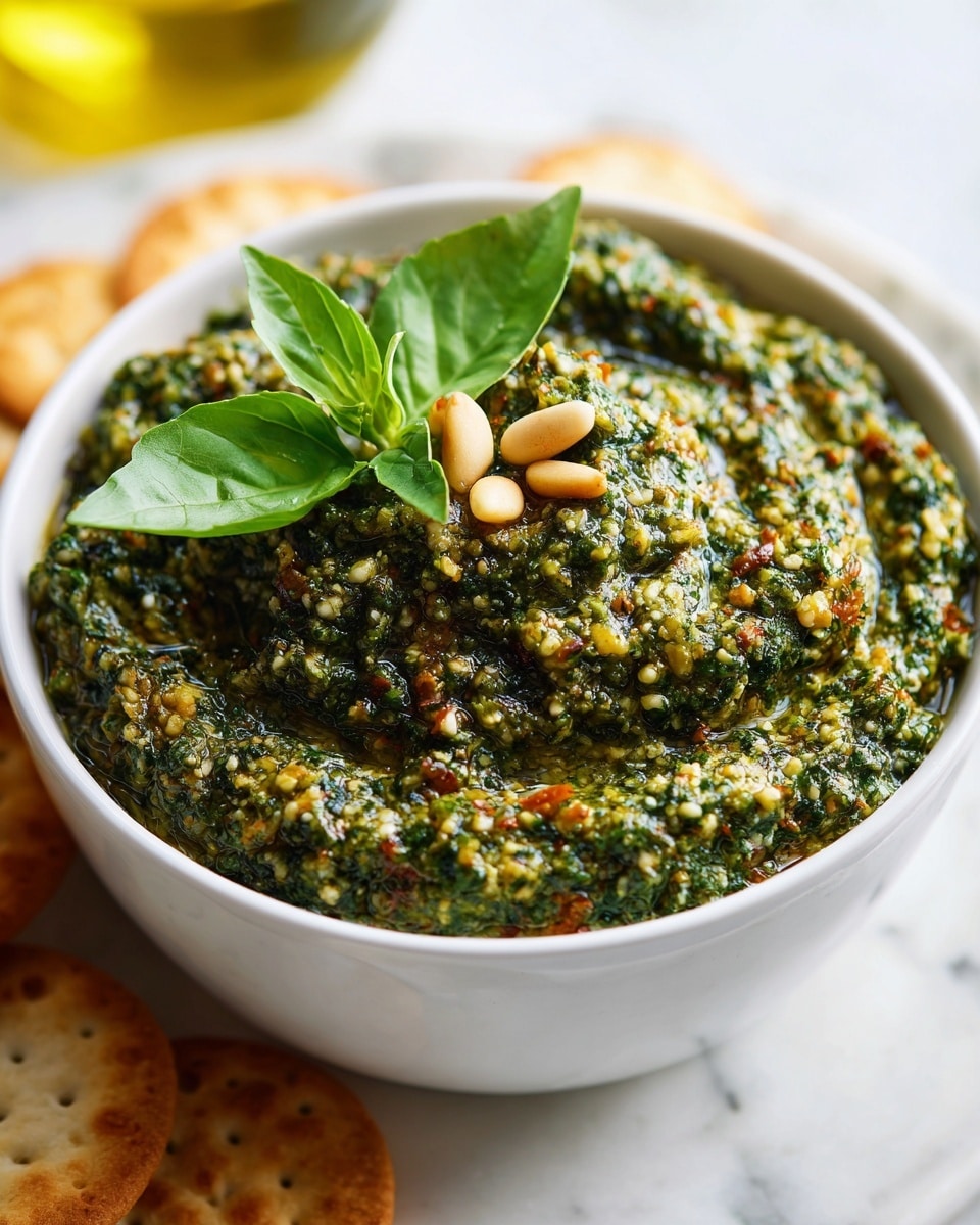 Roasted Red Pepper Pesto Recipe - Recipe Image