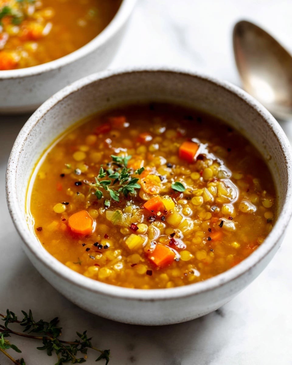 Hearty Lentil Soup with Ground Beef Recipe - Recipe Image