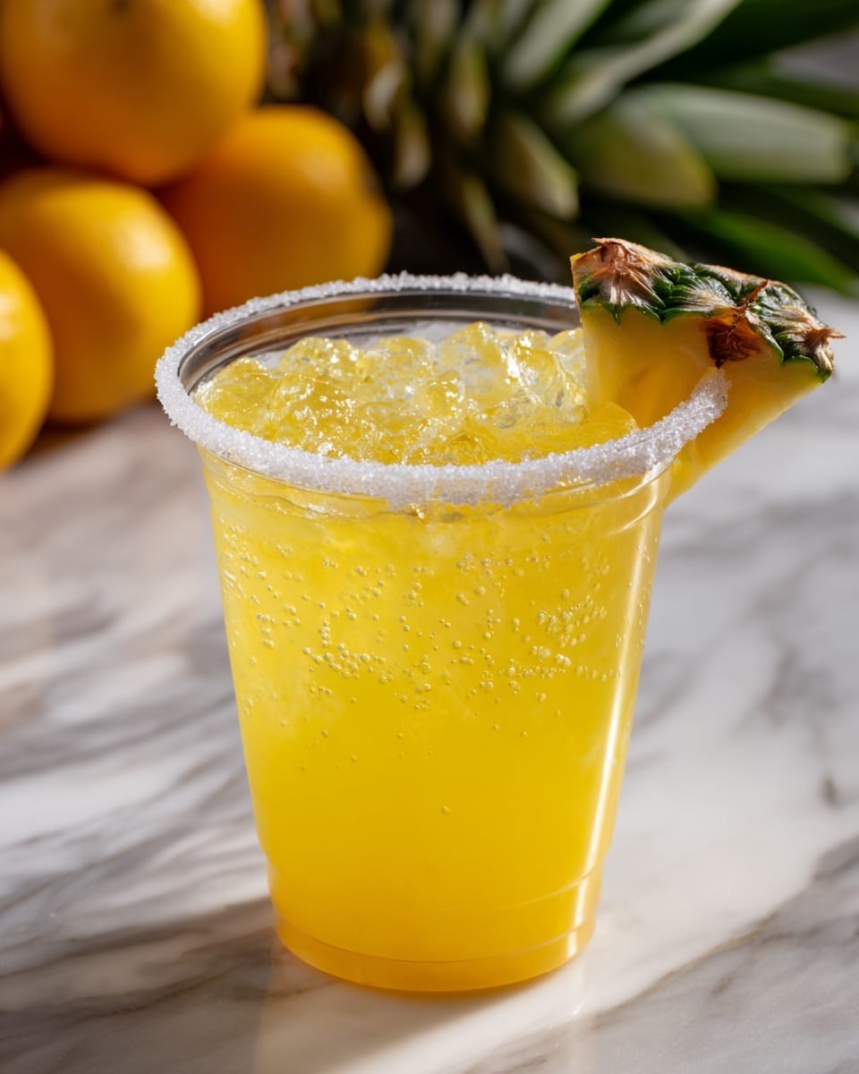 Pineapple Lemon Drop Cocktail Recipe - Recipe Image
