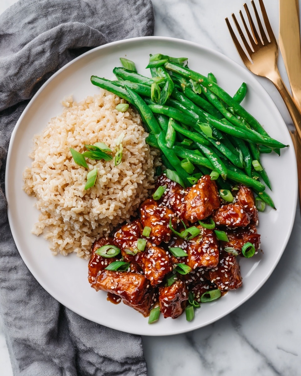 Chicken Green Bean Stir Fry Recipe - Recipe Image