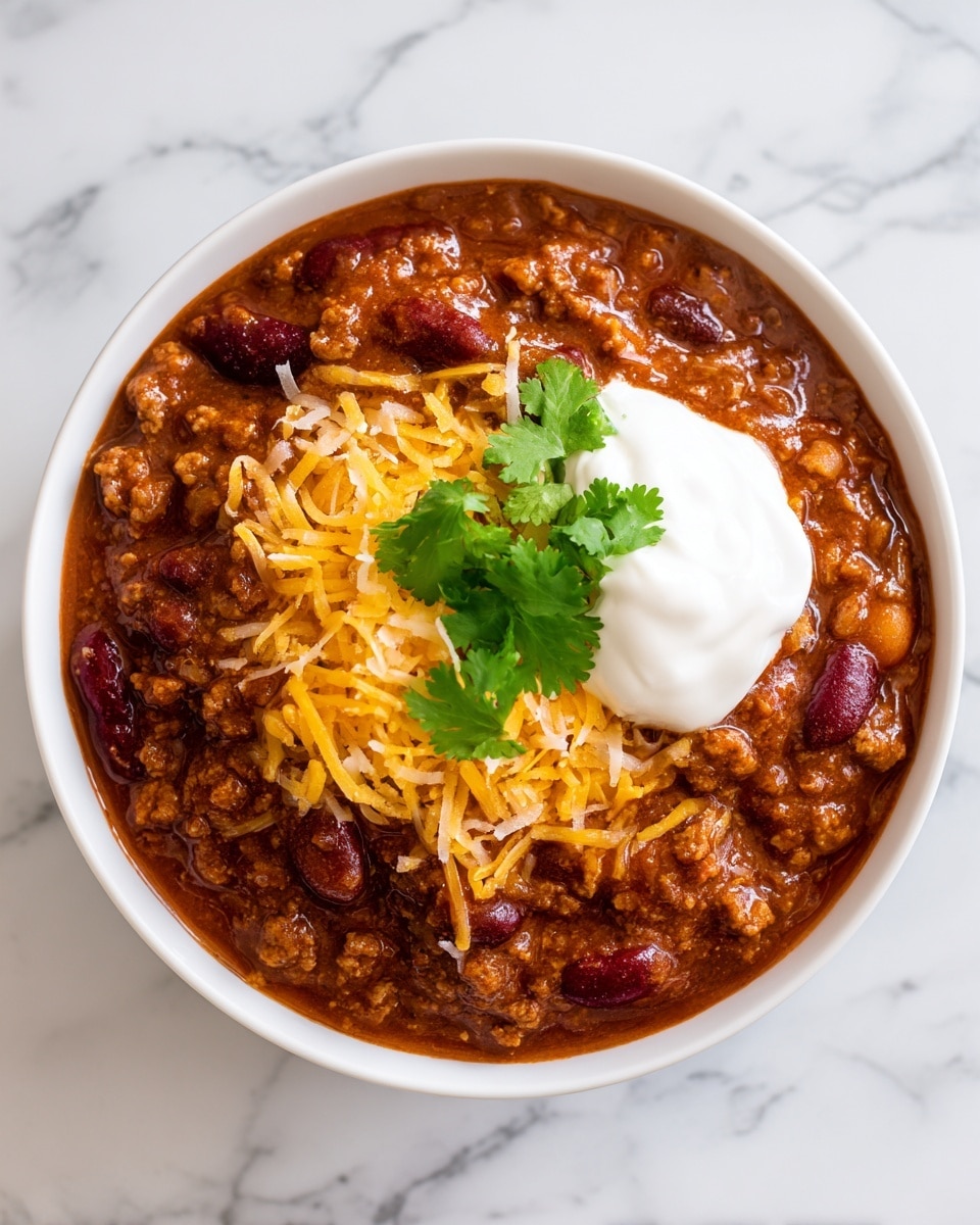 Homemade Vegetarian Chili Recipe - Recipe Image