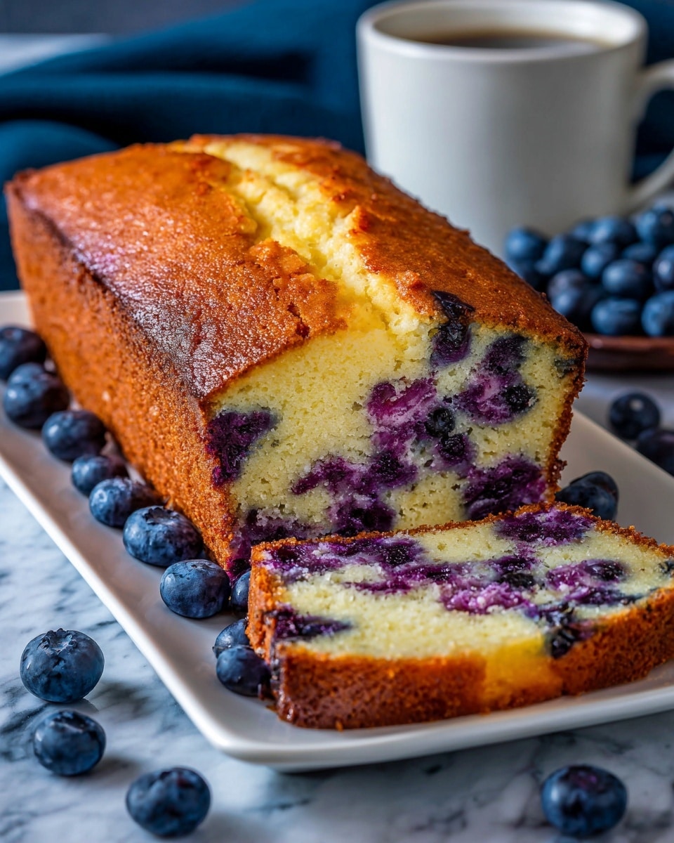 Blueberry Cream Cheese Bread Recipe - Recipe Image