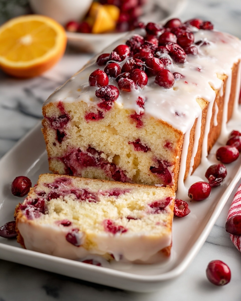 Easy Cranberry Orange Quick Bread Recipe - Recipe Image