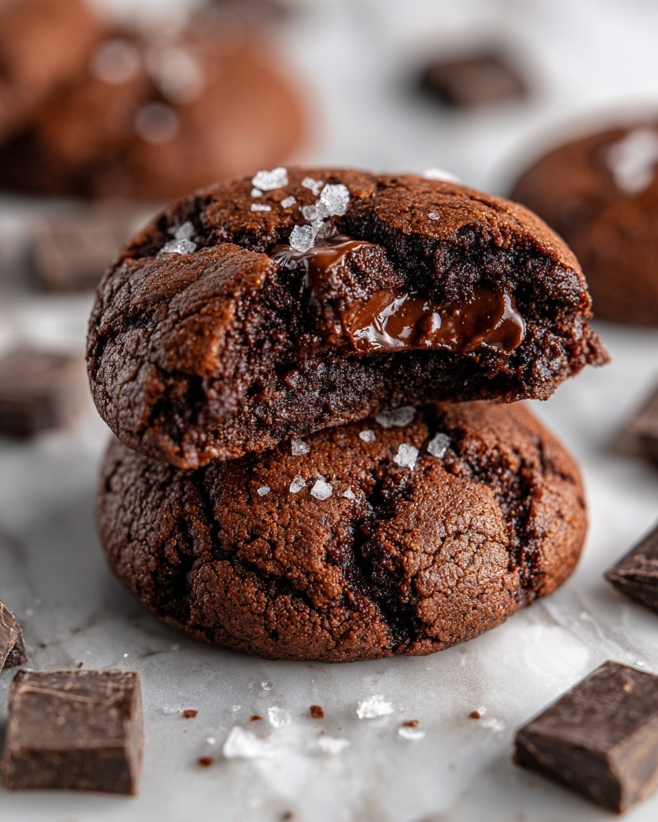 Chocolate Fudge Cookies Recipe - Recipe Image