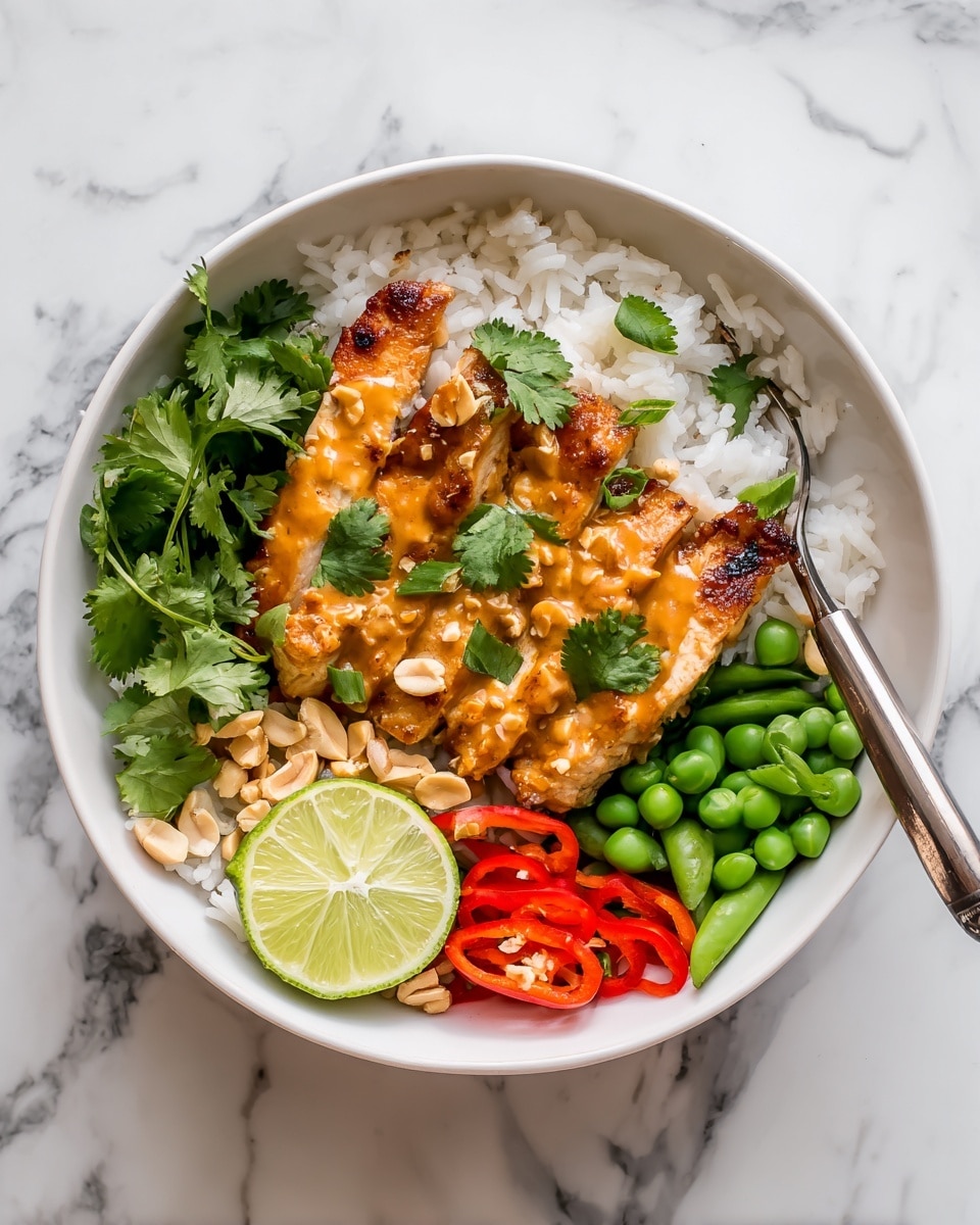 Coconut Chicken Rice Bowl Recipe - Recipe Image