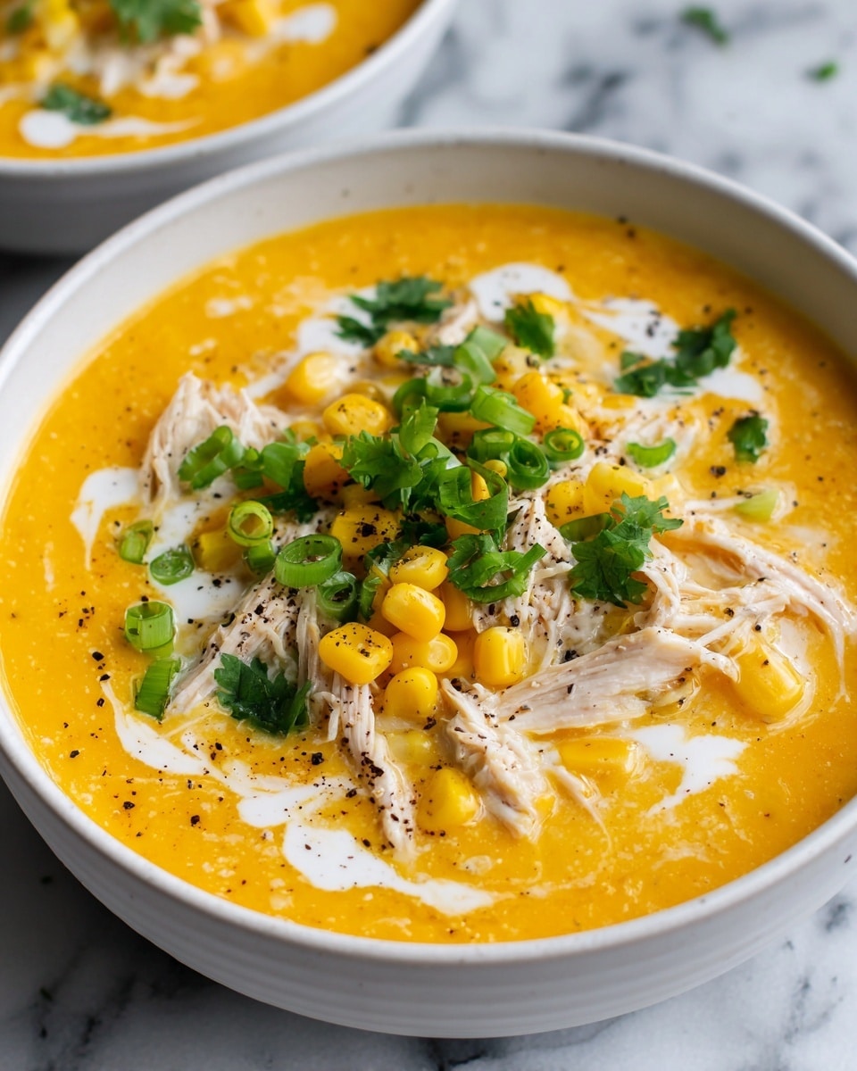 Creamy Chicken Enchilada Soup Recipe - Recipe Image