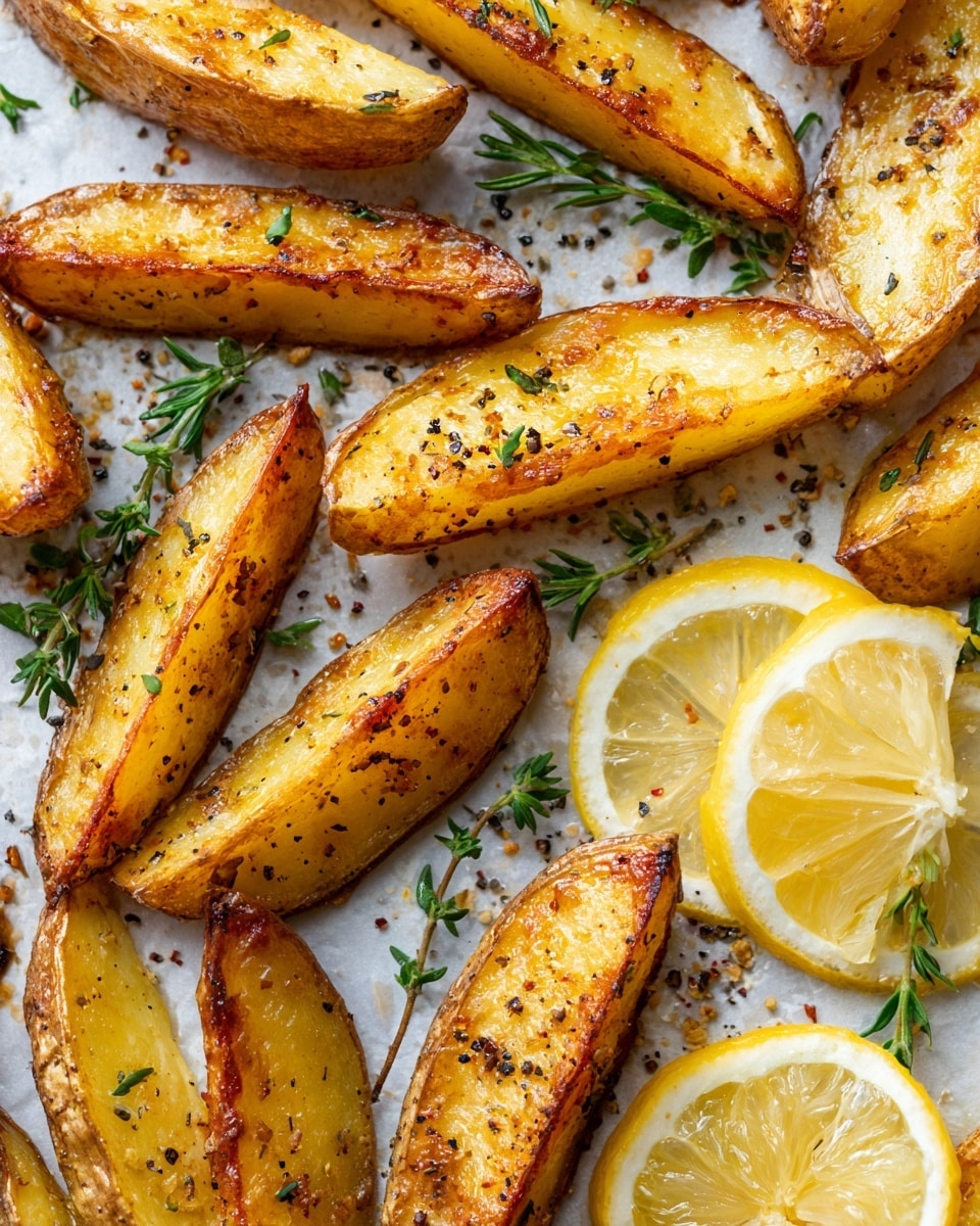 Greek Lemon Potatoes Recipe - Recipe Image