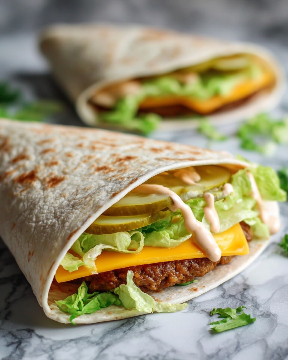 Big Mac Tacos Recipe - Recipe Image